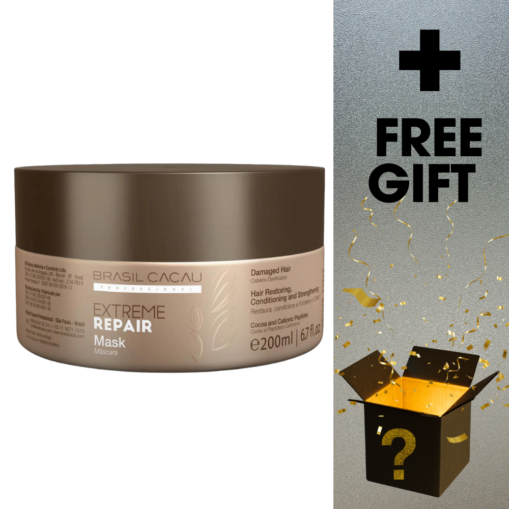 Brasil Cacau Extreme Repair Hair Mask 200ml