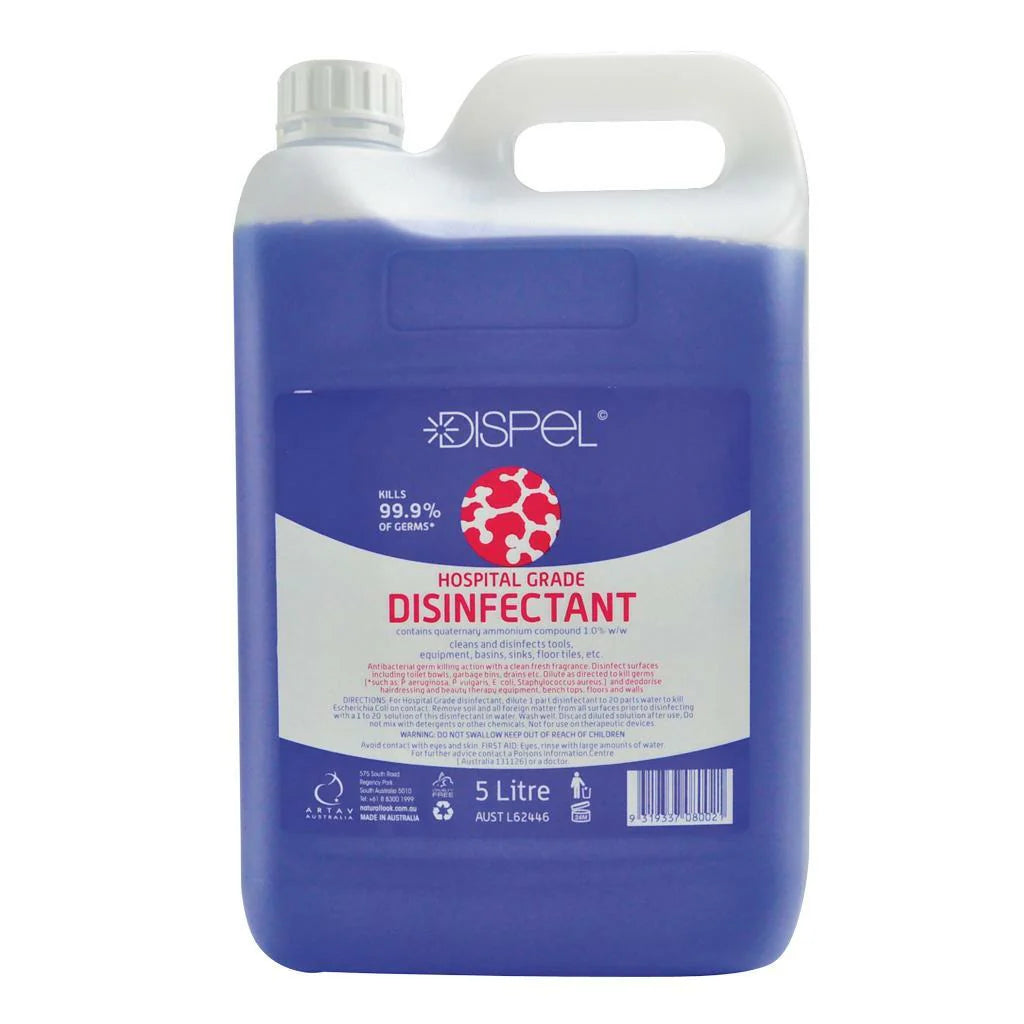 Natural Look 5L Salon Disinfectant - Anti-rust Formula