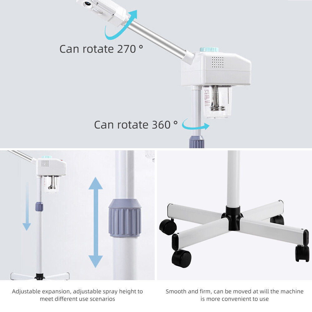 Salon Spa Facial Steamer Stand Face 680ml Electrical Equipment -ZNA31