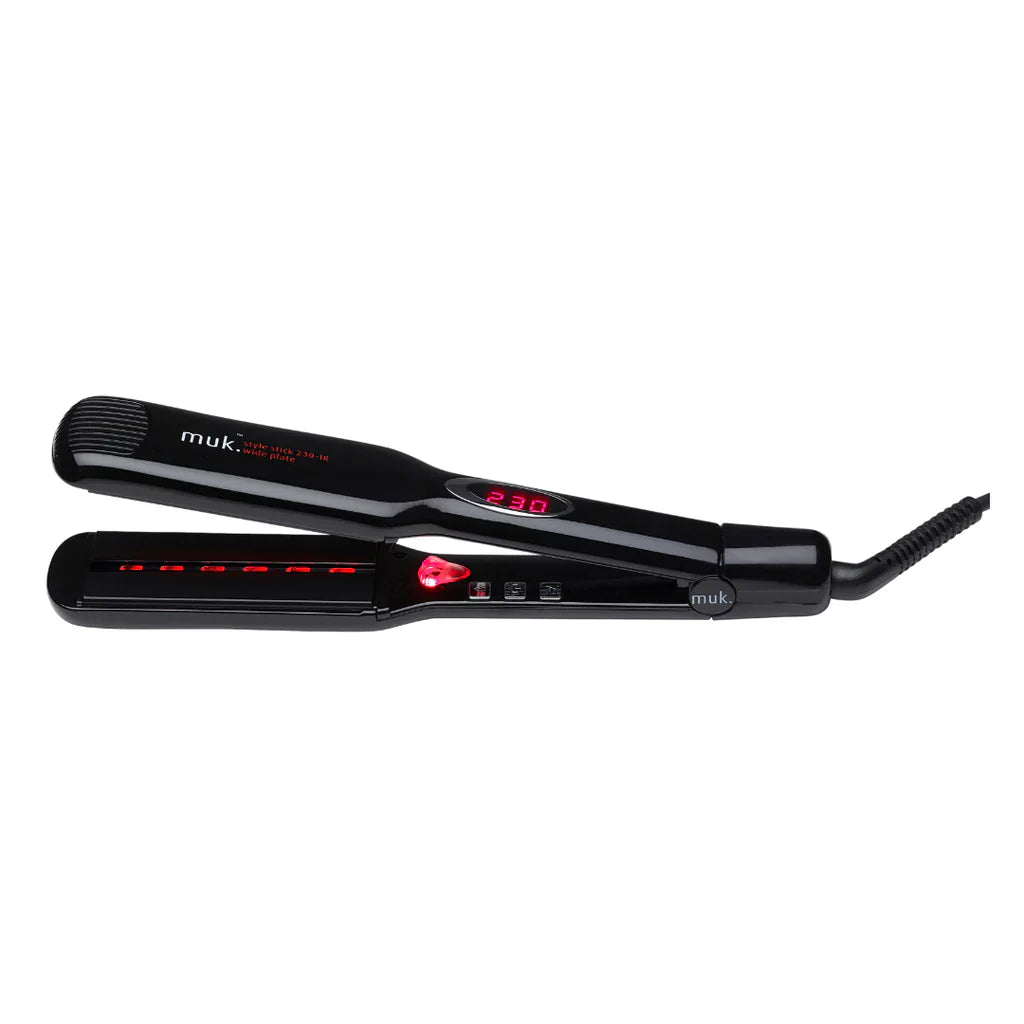 Muk Hair Straighteners Style Stick 230 IR Wide Plate