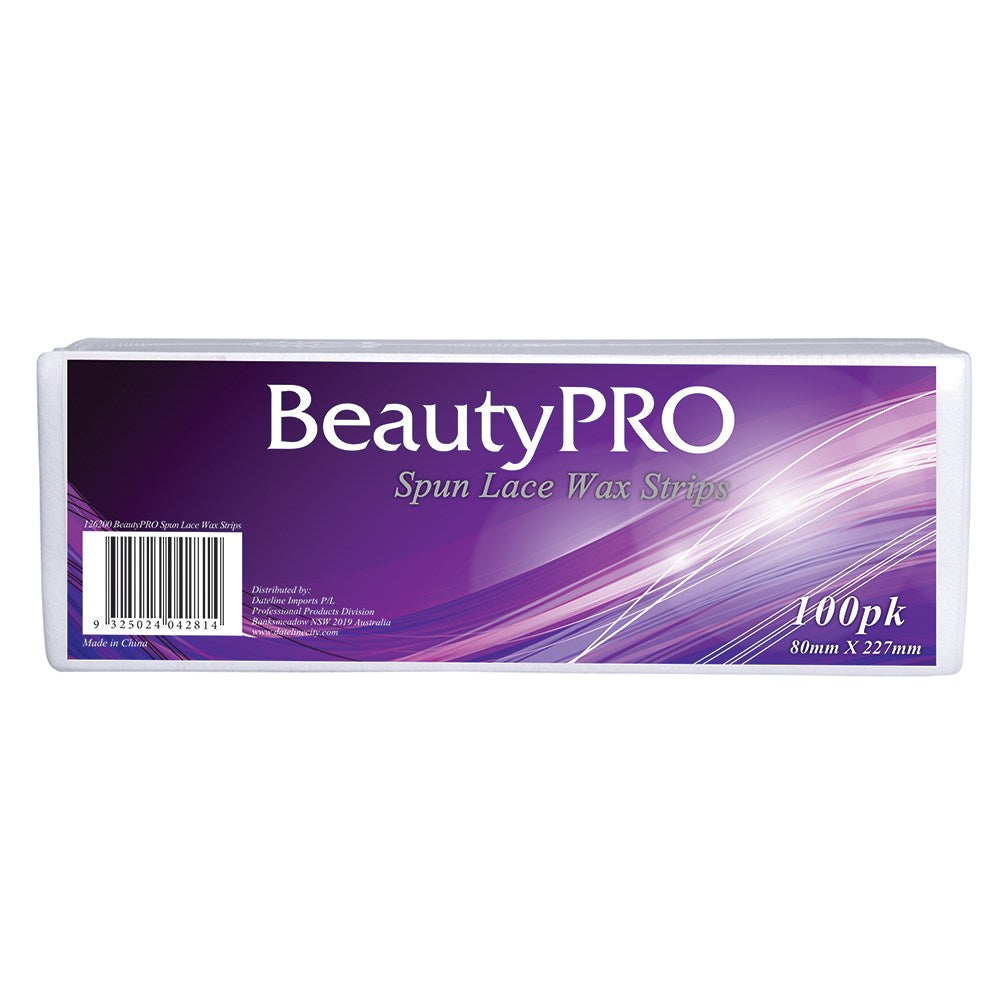 BeautyPRO Spun Lace Waxing Strips 100pk