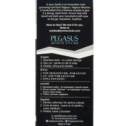 Pegasus M6 Beard Styling Comb