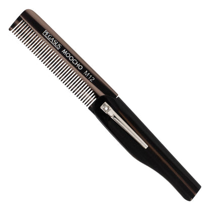 Pegasus M12 Beard Moustache Styling Comb Folding Large