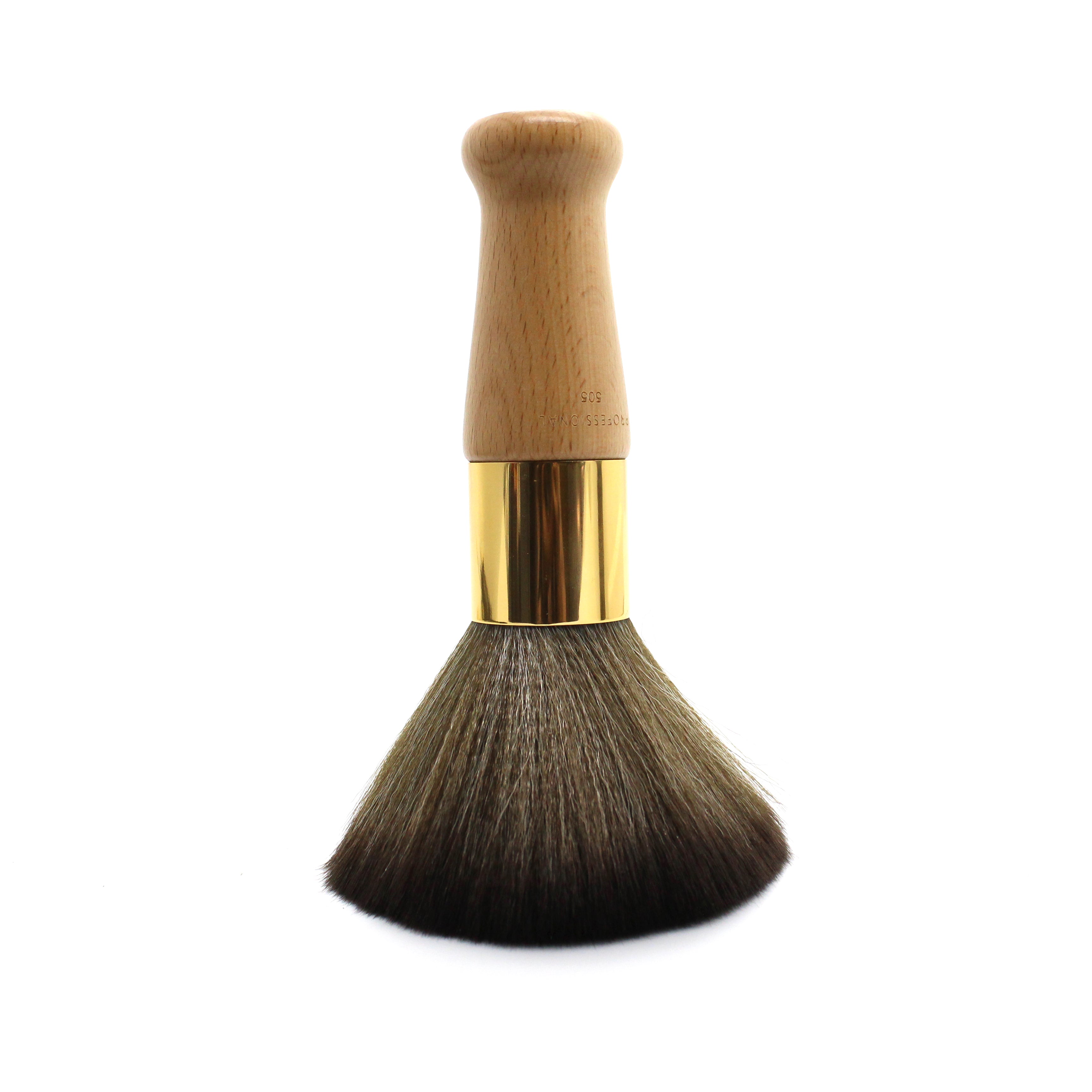 Professional Barber Neck Brush Wooden - S05