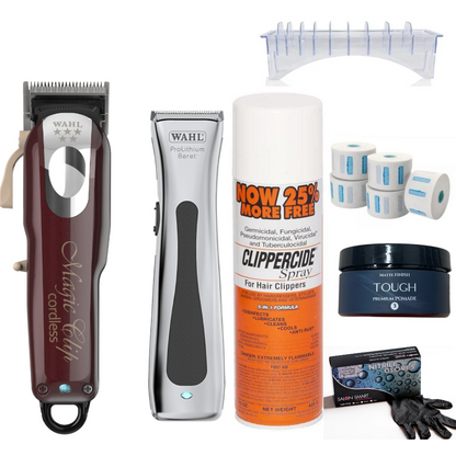 Wahl Clipper And Hair Trimmer Kit Professional Hair Cutting Set