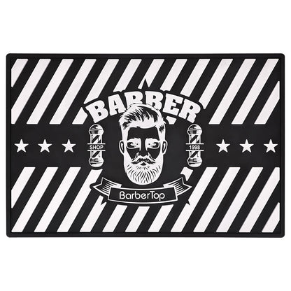 Barber Shop Tool Mat Large Black BF273