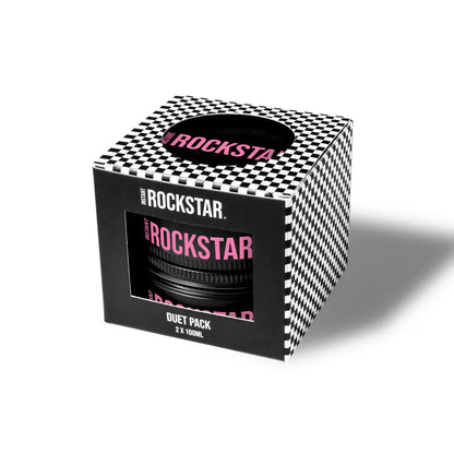 Instant Rockstar Duet Pack - Dry Rock - Texturising Matte Styling Paste - 2 X 100ML