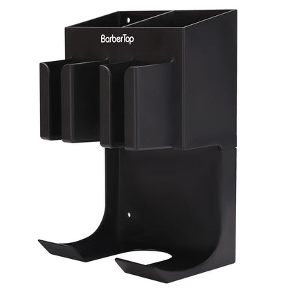 Wall-Mounted Barber Tool Organizer – Storage Rack for Hairdressing Stations