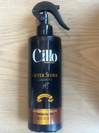 Cillo Aftershave Cologne 2x400ml Gold Spray Blue - Barber Salon After Shave