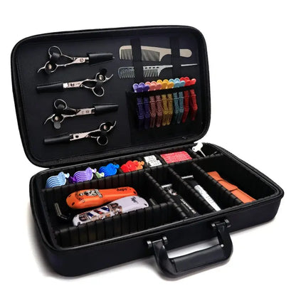 Barber Bag with Compartments & Portable Handle Organize Tools