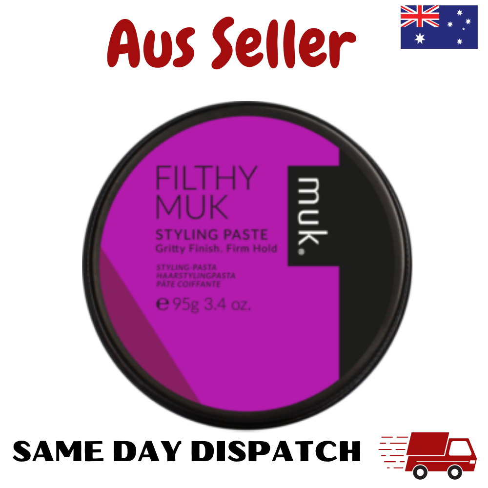 Muk Filthy Hair Style Wax Matte Styling Wax, Green Apple, 95g