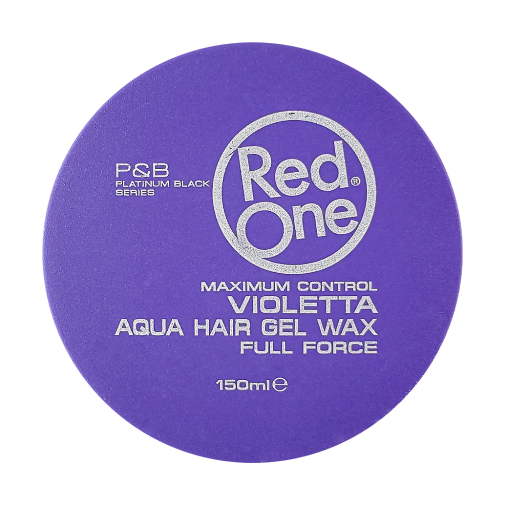 RedOne Purple Aqua Hair Styling Wax Full Force | 150 ml | Red One Wax - 2007