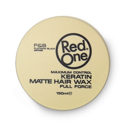 RedOne Keratin Matte Hair Styling Wax Full Force | 150 ml | Red One Wax - 2010