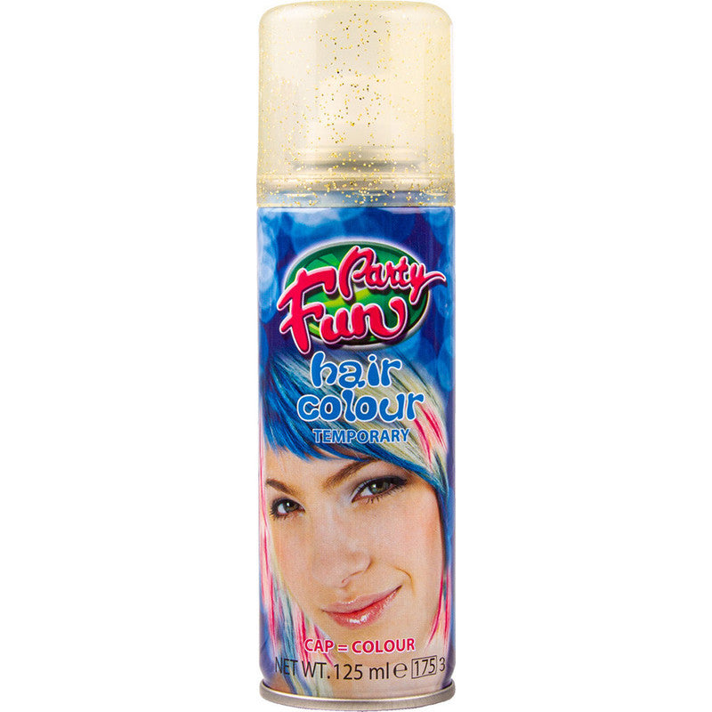 Party Fun Hair Colour Glitter Gold 125ml