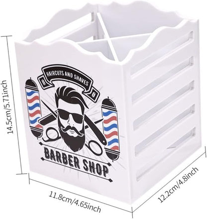 Scissors Storage Box Barber Tools Organizer Salon Scissors Holder