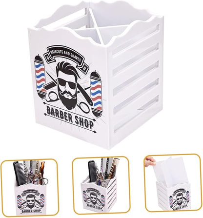 Scissors Storage Box Barber Tools Organizer Salon Scissors Holder