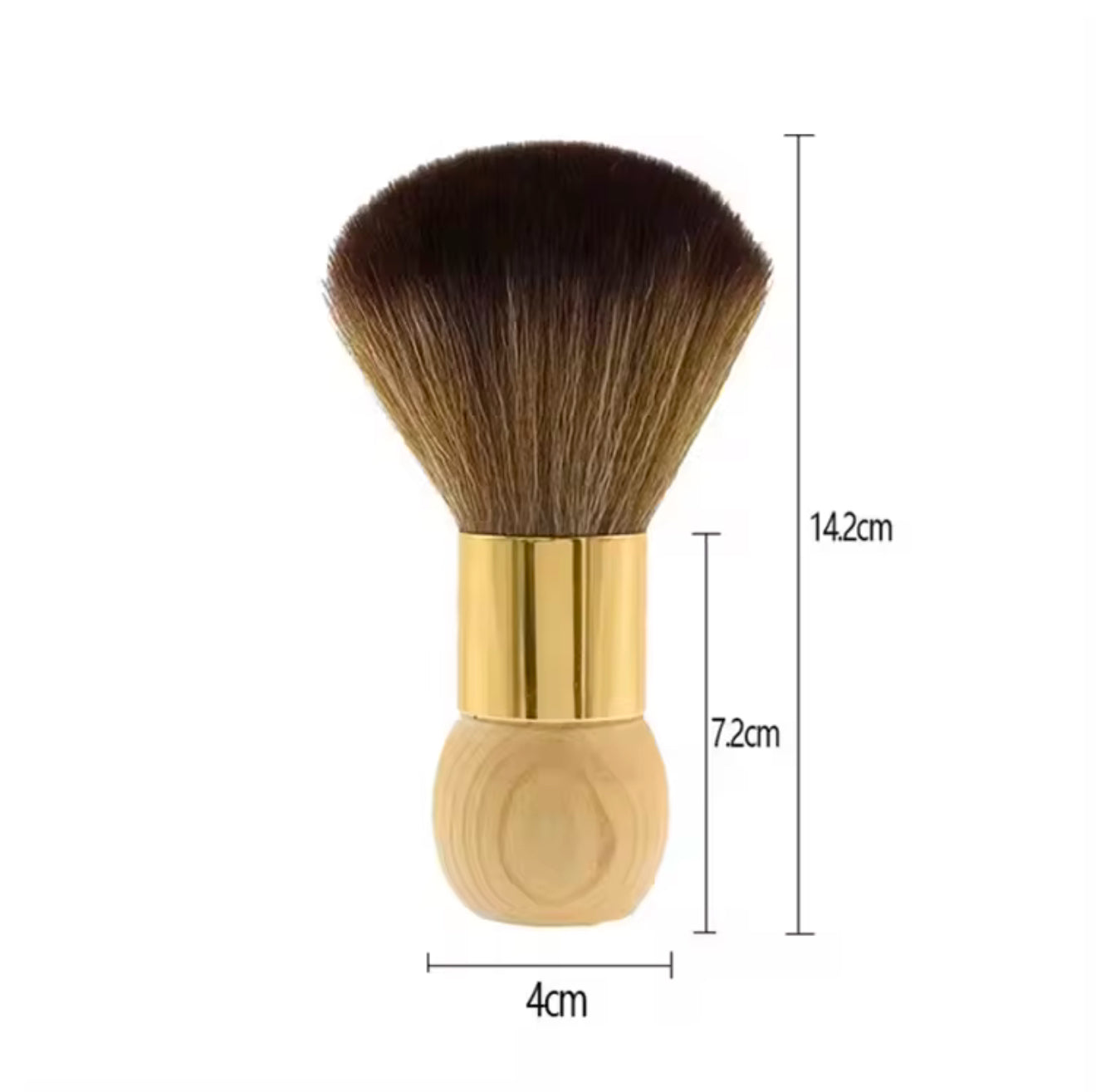 Neck Face Duster Brush Professional Hair Cleaning Hairbrush - 506