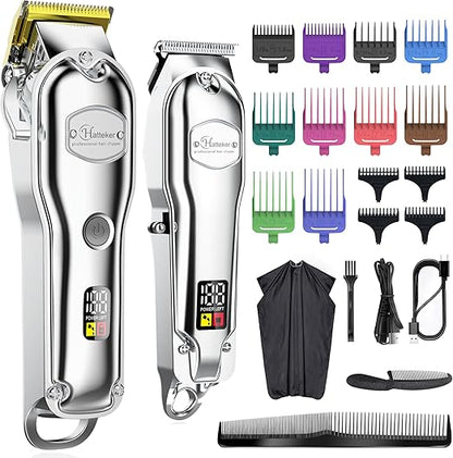 Hair Clippers For Men IPX7 Waterproof Cordless Barber Clipper for Hair Cutting Kit