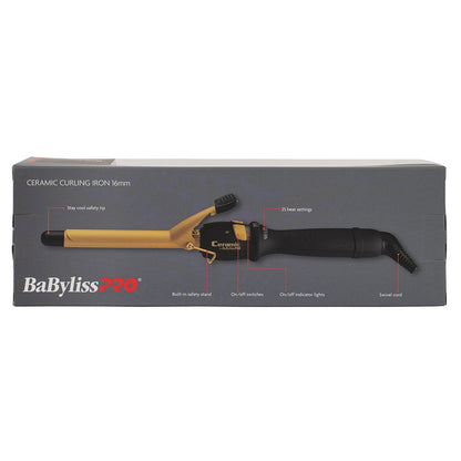 BaBylissPRO Ceramic Hair Curling Iron 16mm