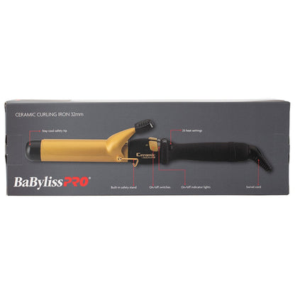 BaBylissPRO Ceramic Hair Curling Iron 32mm