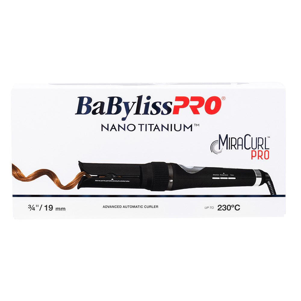 BaBylissPRO MiraCurl PRO 19mm Hair Curling Iron Automatic Curler