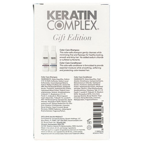 Keratin Complex Colour Care Duo Travel Pack