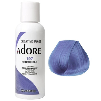 Adore Semi Permanent Hair Colour 197 Periwinkle 118ml