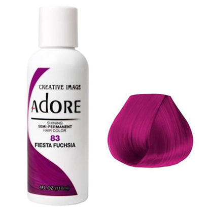 Adore Semi Permanent Hair Colour 83 Fiesta Fuchsia 118ml