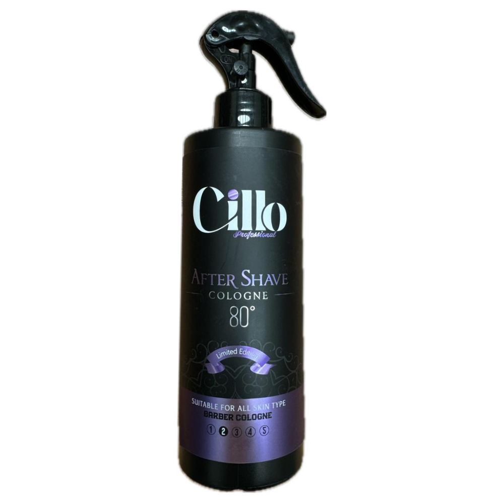 Cillo Barber Aftershave Cologne 400 ml Spray No.2 Bottle After Shave