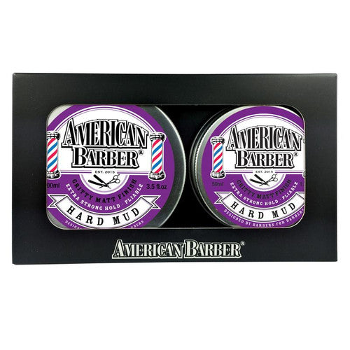 American Barber Purple 50ml-100ml Hair Styling Wax Hard Mud