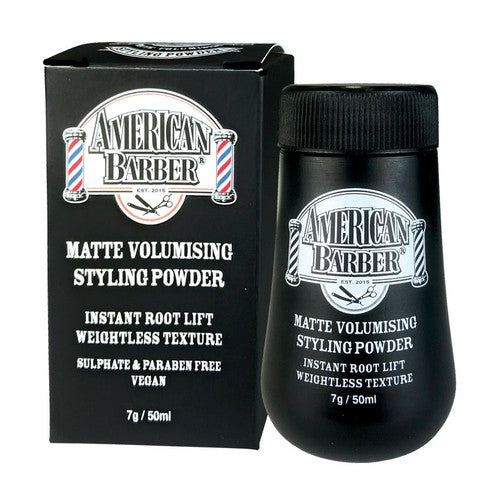 American Barber Matte Volumising Hair Styling Powder 7g