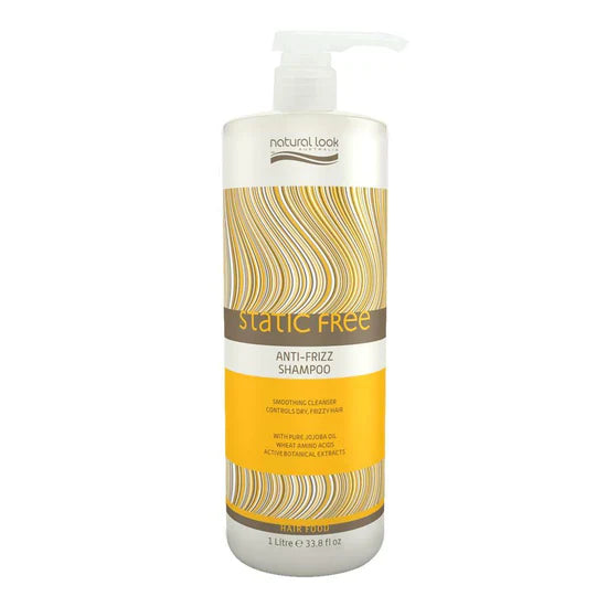 Natural Look Static Free Anti-Frizz Shampoo - 1000ml