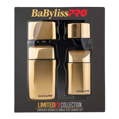 BaBylissPRO Electric Shaver LimitedFX GoldFX Shaver Duo