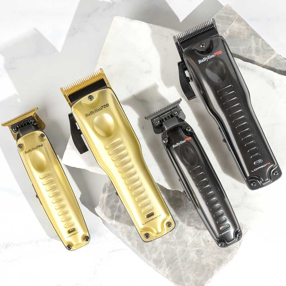 BaBylissPRO LoPROFX Professional Barber Clippers Gold