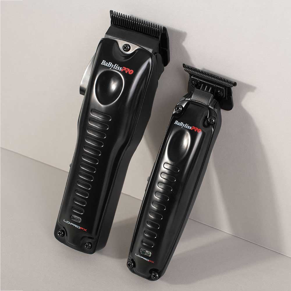 BaBylissPRO LoPROFX Professional Barber Clippers - Black