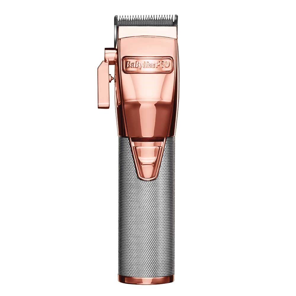 BaBylissPRO RoseFX Lithium Professional Barber Clippers Rose Gold