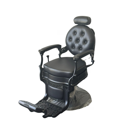 Black Barber Chair – Heavy Duty Superior Quality for Barbershops - DY-48-9-2