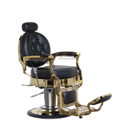 Gold Barber Chairs – Heavy Duty Superior Quality for Barbershops - DY-48-11-2