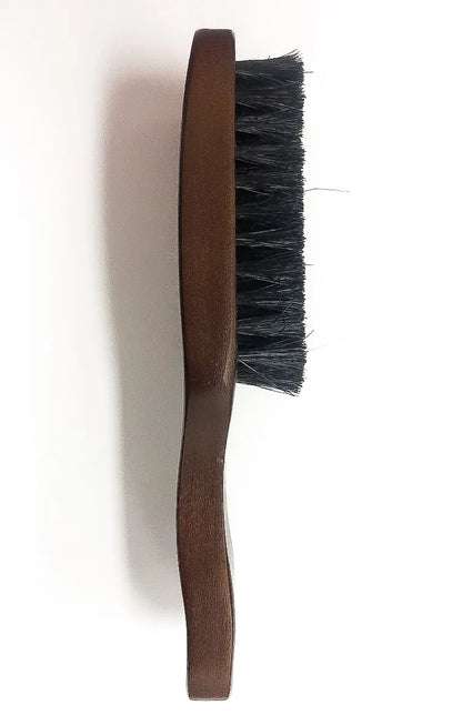 BOAR Bristle Beard Styling Brush Dark Brown