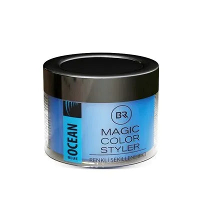 Black & Red – Magic Blue Hair Color Wax (100ml)