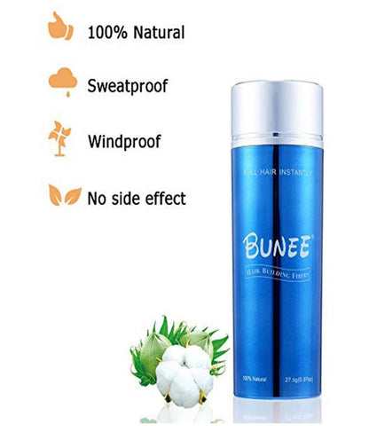 BUNEE Hair Building Fibers (Black) 27gr -HFB