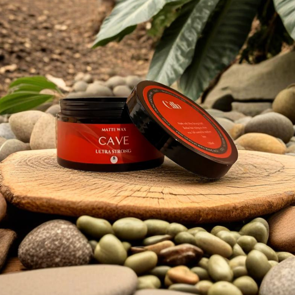 Cillo Cave Red Hair Matte Styling Wax Clay Efect - 100ml Style Wax