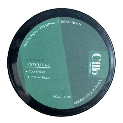 Cillo Executive Hair Matte Styling Wax Clay Efect - 100ml Style Wax