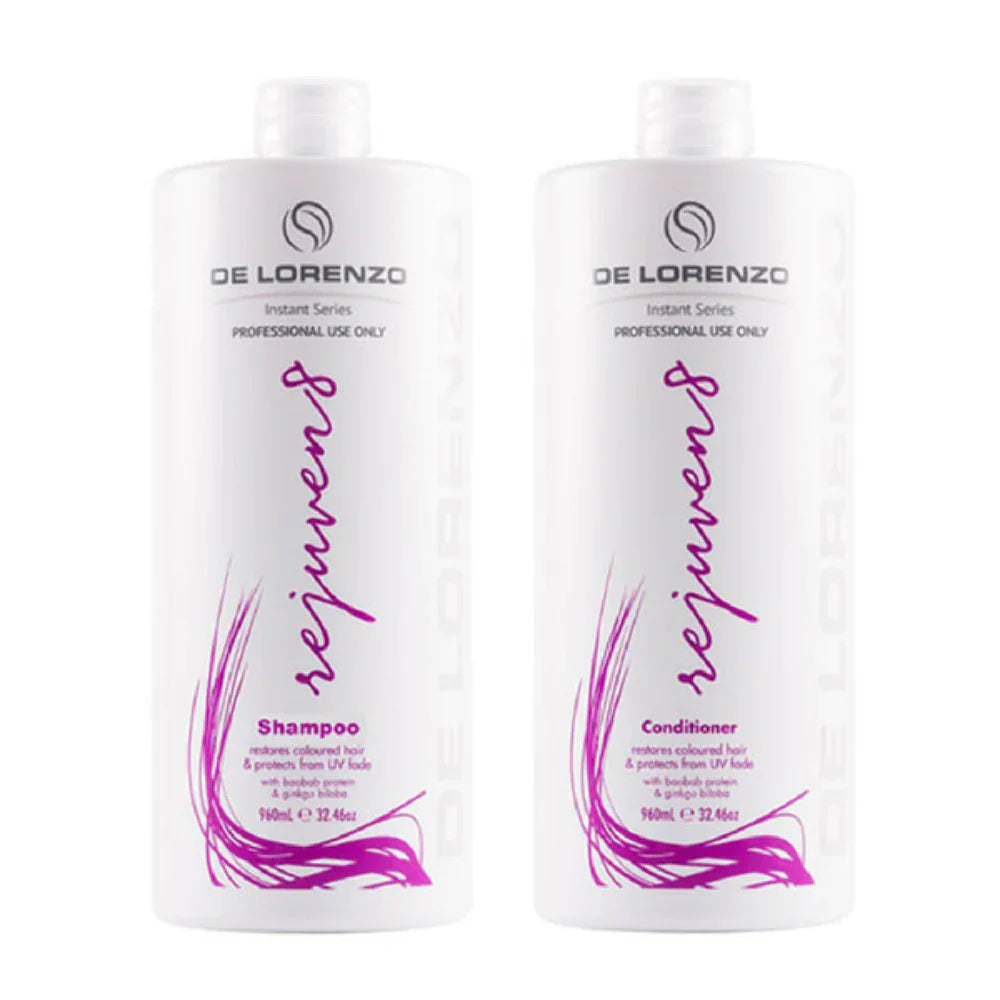 De Lorenzo Instant Rejuven8 Shampoo 960ml And Conditioner 960ml Delorenzo Pack