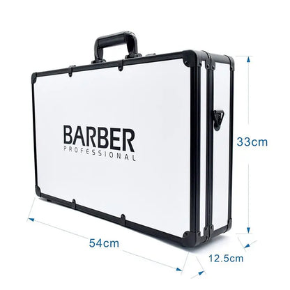 Barber Tools Carry Case Trimmers Clippers Organizer Box Lockable