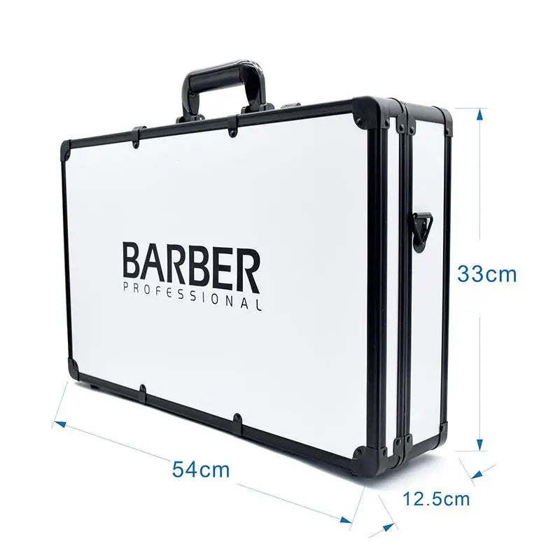 Barber Tools Carry Case Trimmers Clippers Organizer Box Lockable