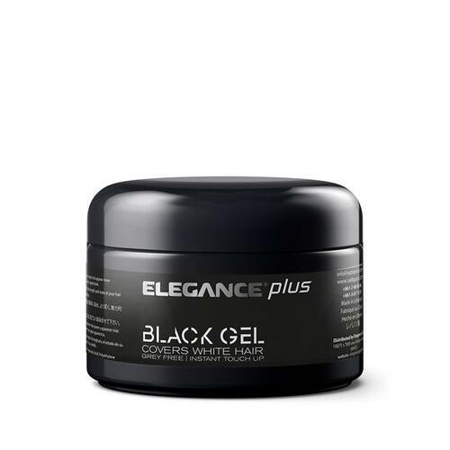 Elegance Hair Color Wax Gel - Black