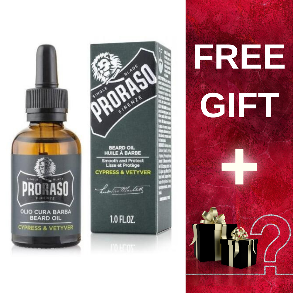 Proraso Beard Oil Cypress & Vetyver 30ml