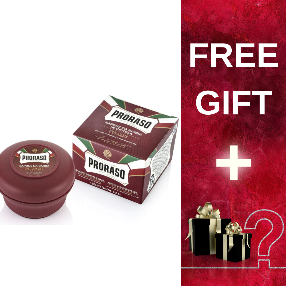 Proraso Red Sandalwood & Shea Butter Nourish Shaving Soap 150ML