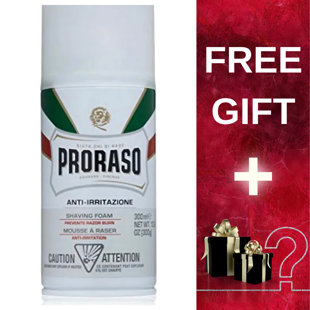 Proraso Shaving Foam Green Tea & Oatmeal Sensitive 300Ml